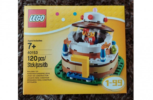 LEGO 40153 Szletsnapi meglepets torta - j, Bontatlan, Hibtlan!