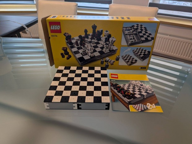 LEGO 40174 Sakk kszlet Dobozzal, sszerakva vagy sztszedve elad!