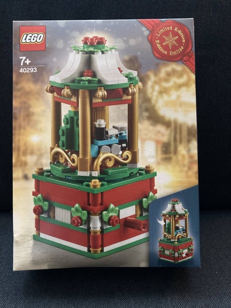 LEGO 40293 Christmas Caroussel, j bontatlan + ingyen Foxpost