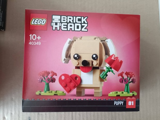 LEGO 40349 Brickheadz Valentin napi kutyus kszlet 