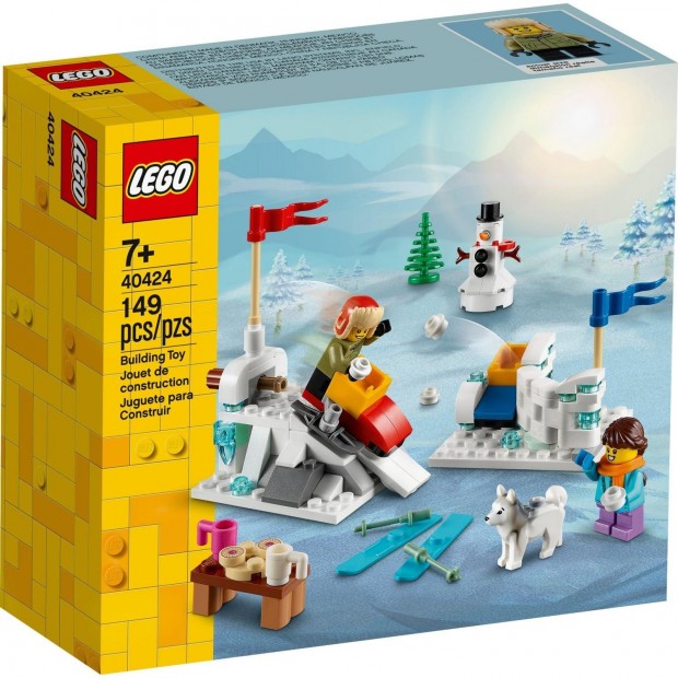 LEGO 40424 karcsonyi tli hgolycsata