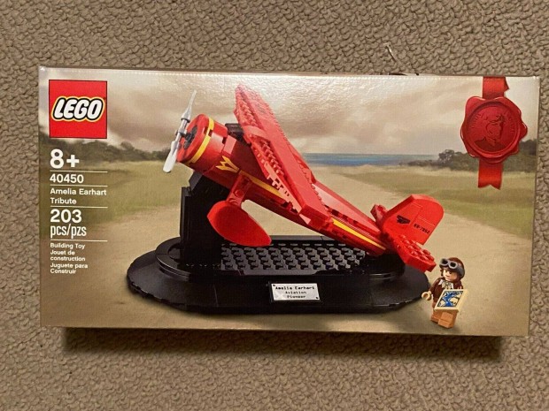 LEGO 40450 Exclusive Tisztelgs Amelia Earhart eltt Bontatlan