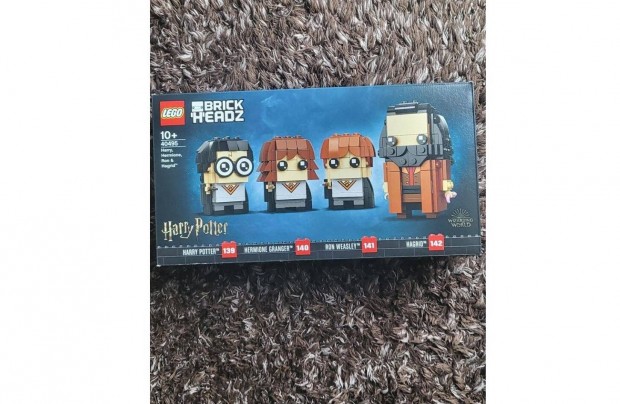 LEGO 40495 Brickheadz - Harry, Hermione, Ron s Hagrid j Bontatlan