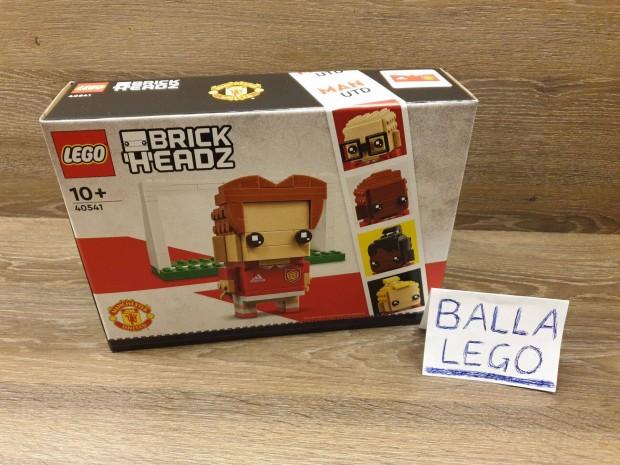 LEGO 40541 Brickheadz - Manchester United Kockkra fel! j - Bontatlan