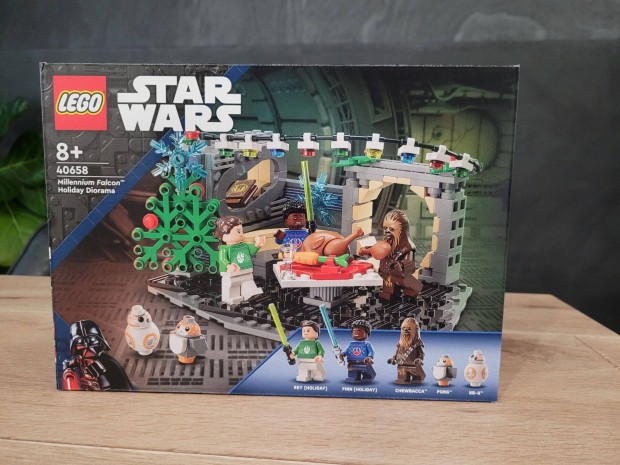 LEGO 40658 Millennium Falcon nnepi diorma