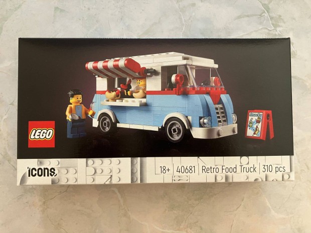 LEGO 40681 Icons - Retr bfkocsi / Retro Food Truck (j, bontatlan)