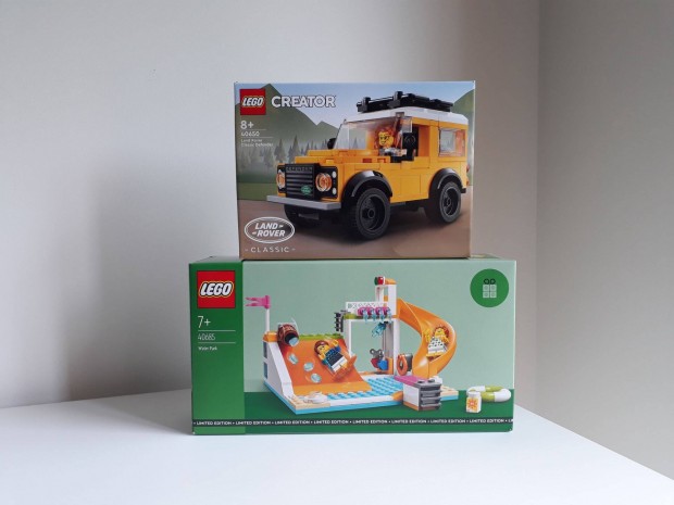 LEGO 40685 Water Park + 40650 Land Rover Defender Bontatlan j