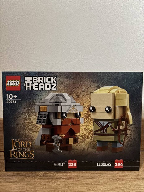 LEGO 40751 Brickheadz - A gyrk ura - Legolas s Gimli