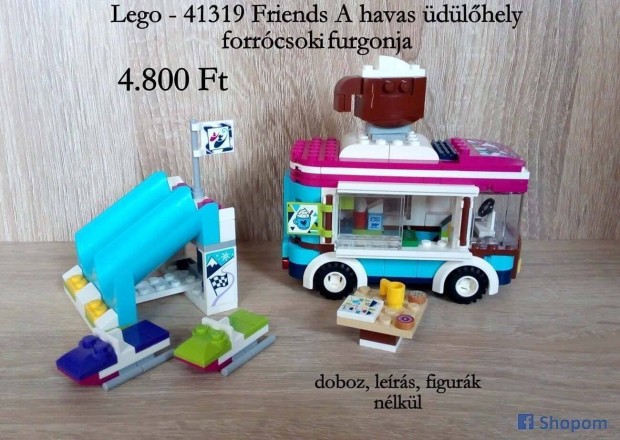 LEGO 41319 Friends A havas üdülőhely forrócsoki furgonja