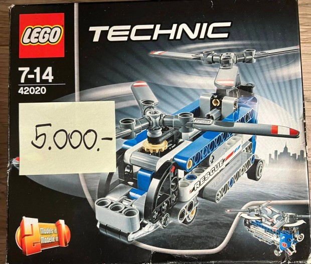 LEGO 42020 Technic Iker-rotoros helikopter
