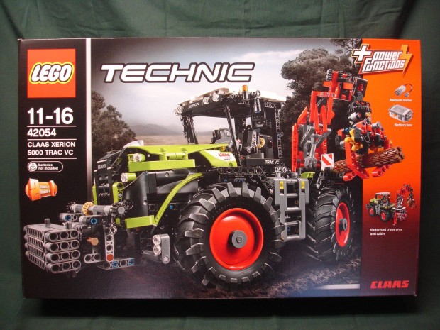 LEGO 42054 Technic Claas Xerion 5000 VC TRAC traktor Bontatlan