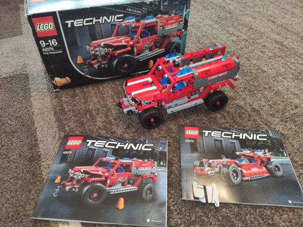 LEGO 42075 Technic - First Responder lerssal, dobozzal hinytalan