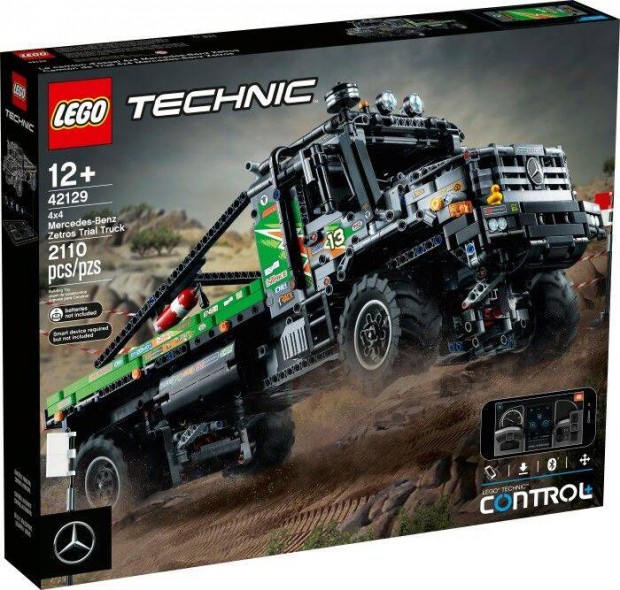 LEGO 42129 Mercedes Zetros Trial Truck, Technic, Powered Up