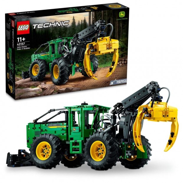 LEGO 42157 - Lego Technic John Deere 948L-II Skidder, Erdszeti rnkv