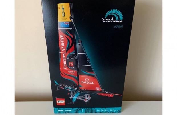 LEGO 42174 - Emirates Team New Zealand AC75 jacht j, Bontatlan!