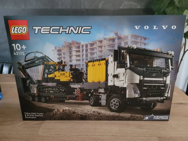 LEGO 42175 Volvo FMX teheraut s EC230 elektromos markol