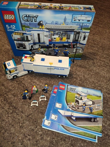 LEGO 60044 City - Mobil rendri egysg lerssal, dobozzal hinytalan