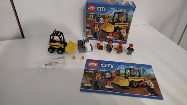 LEGO 60072 City - Bontsi munklatok kezd kszlet - dobozos, jszer