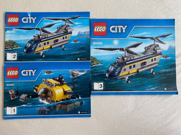 LEGO 60093 City Mélytengeri helikopter