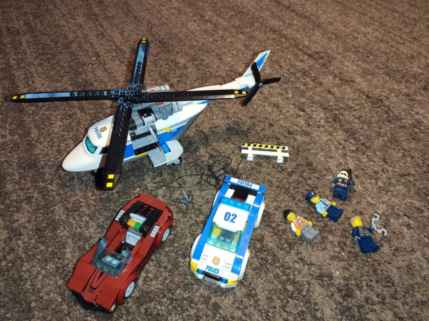 LEGO 60138 City - High Speed Chase nincs lers 1 fej ms 7500