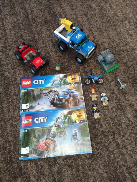 LEGO 60172 City - Dirt Road Pursuit lerssal figek eltrnek 5000