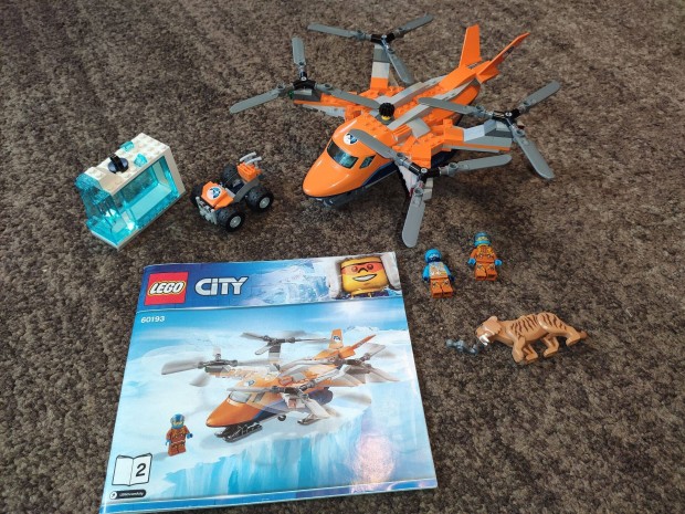 LEGO 60193 City - Arctic Air Transport 2es lers van hinytalan 10000