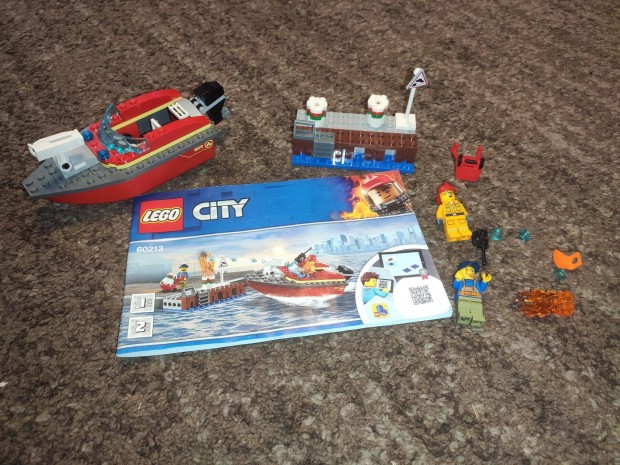 LEGO 60213 City - Dokk tz eset lerssal figurkban van eltrs 3000