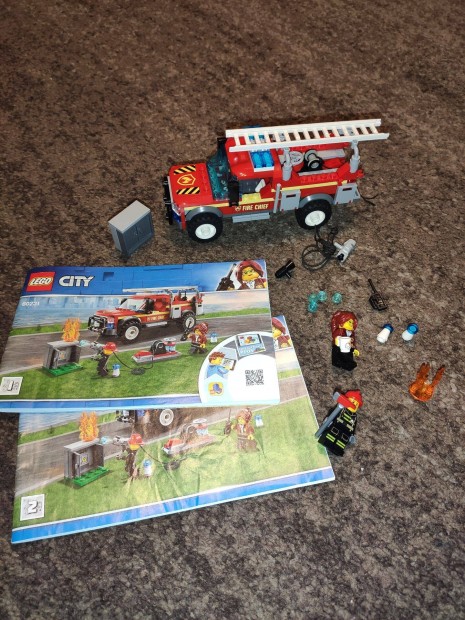 LEGO 60231 City - Tzolt parancsnoki rohamkocsi lerssal hinytalan