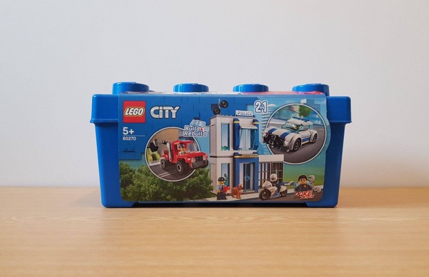 LEGO 60270 City - Rendrsgi elemtart doboz bontatlan, j