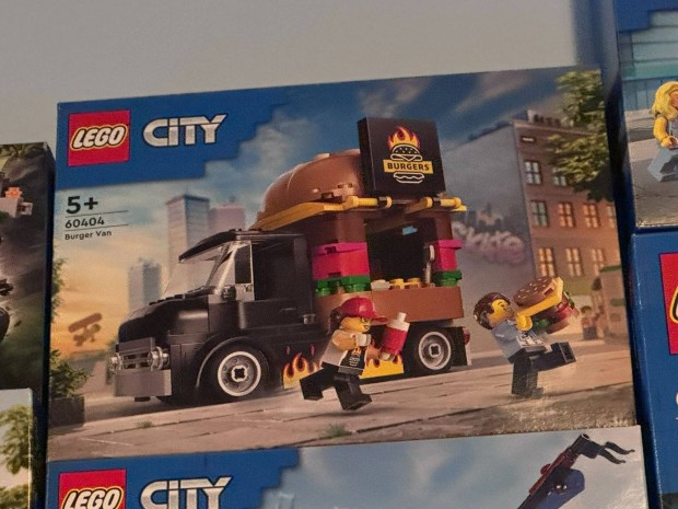 LEGO 60404 Hamburgeres furgon