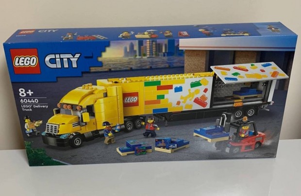 LEGO 60440 - Srga szllt kamion j, Bontatlan!