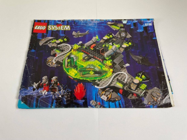 LEGO 6198 Aquazone - Stingray Stormer sszeraksi tmutat lers 1998