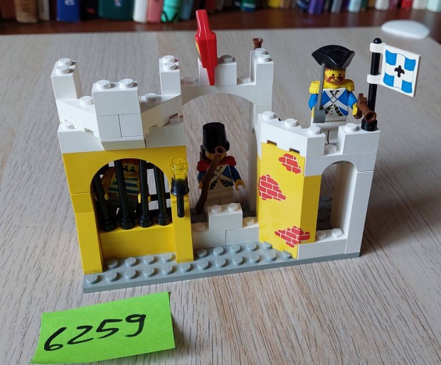 LEGO 6259, Broadside's Brig, lerssal (LEGO Pirates)