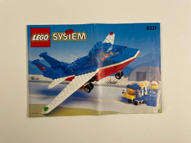LEGO 6331 - Town Airport - Patriot Jet sszeraksi tmutat -fzet