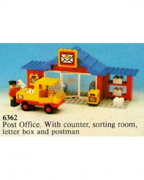 LEGO 6362-1 post office (1982)