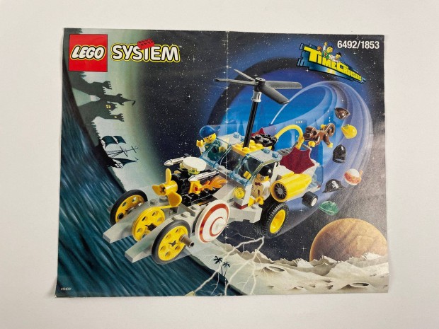 LEGO 6492 Time Cruisers - Hypno Cruiser - sszeraksi tmutat -fzet
