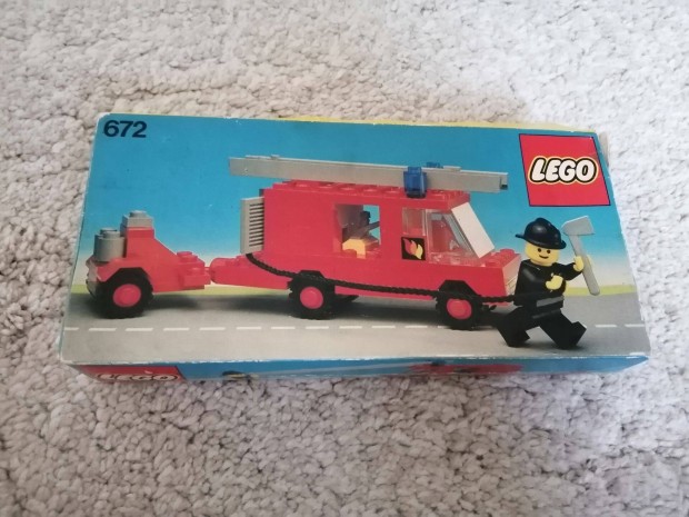 LEGO 672 tűzoltó autó classic town ritka!!!