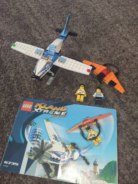 LEGO 6735 Islands Xtreme Stunts - Air Chase lerssal 1 haj eltr 2000
