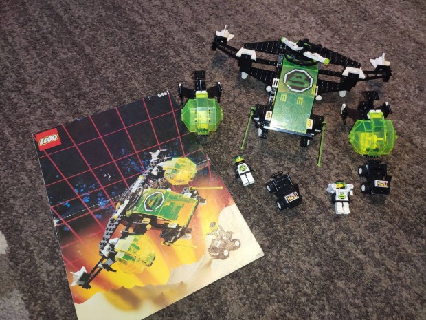 LEGO 6981 Space - Blacktron II - Aerial Intruder lerssal hinytalan