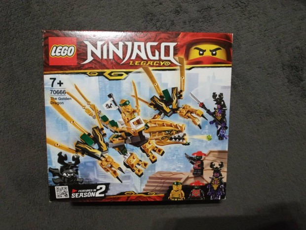 LEGO 70666 Ninjago Az Aranysárkány ( Új, bontatlan)
