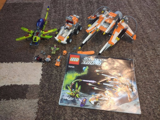 LEGO 70705 Galaxy Squad - Bogreltvolt lerssal figek kp szerint