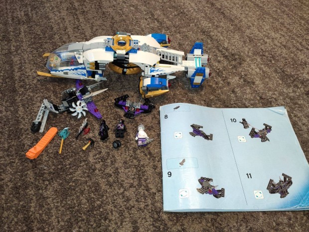 LEGO 70724 Ninjago - Ninjacopter szakadt lerssal figurk kp szerint