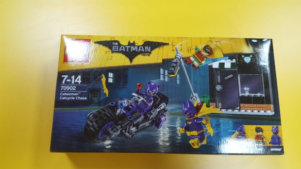 LEGO 70902 Batman Movie Macskan Motoros hajsza Bontatlan