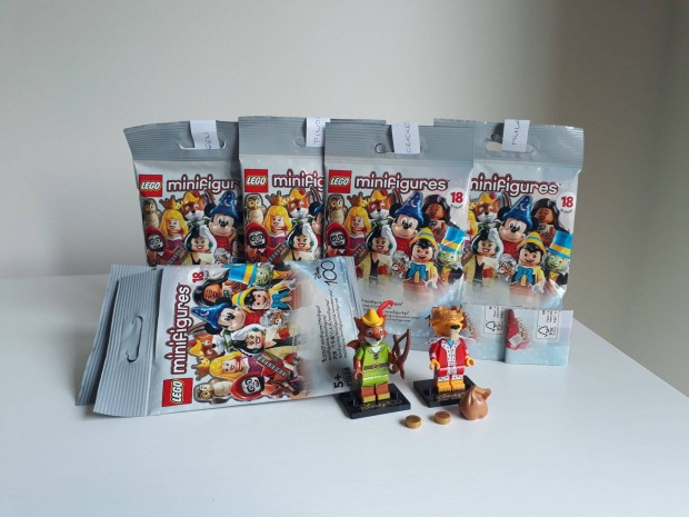 LEGO 71038 Disney 100 - figurk ( 6 db ) Bontatlan j