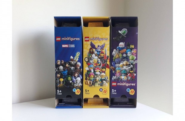 LEGO 71039 Marvel S2 - 71045 - 71046 - teljes sor Bontatlan j