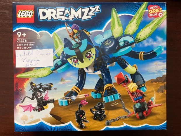 LEGO 71476 Dreamzzz - Zoey s Zian a macska-bagoly