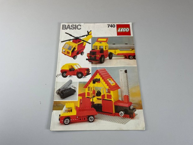 LEGO 740 - Basic Building Set - sszeraksi tmutat lers 1985