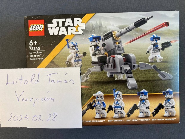 LEGO 75345 Star Wars - 501. klnkatonk harci csomag