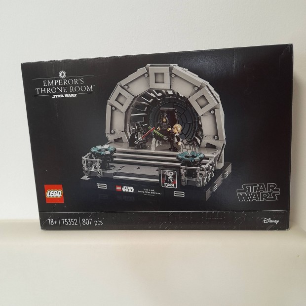 LEGO 75352 Star Wars Csszri trnterem diorma- j, bontatlan