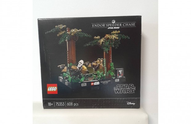 LEGO 75353 Endor sikl ldzs diorma- j, bontatlan kszlet